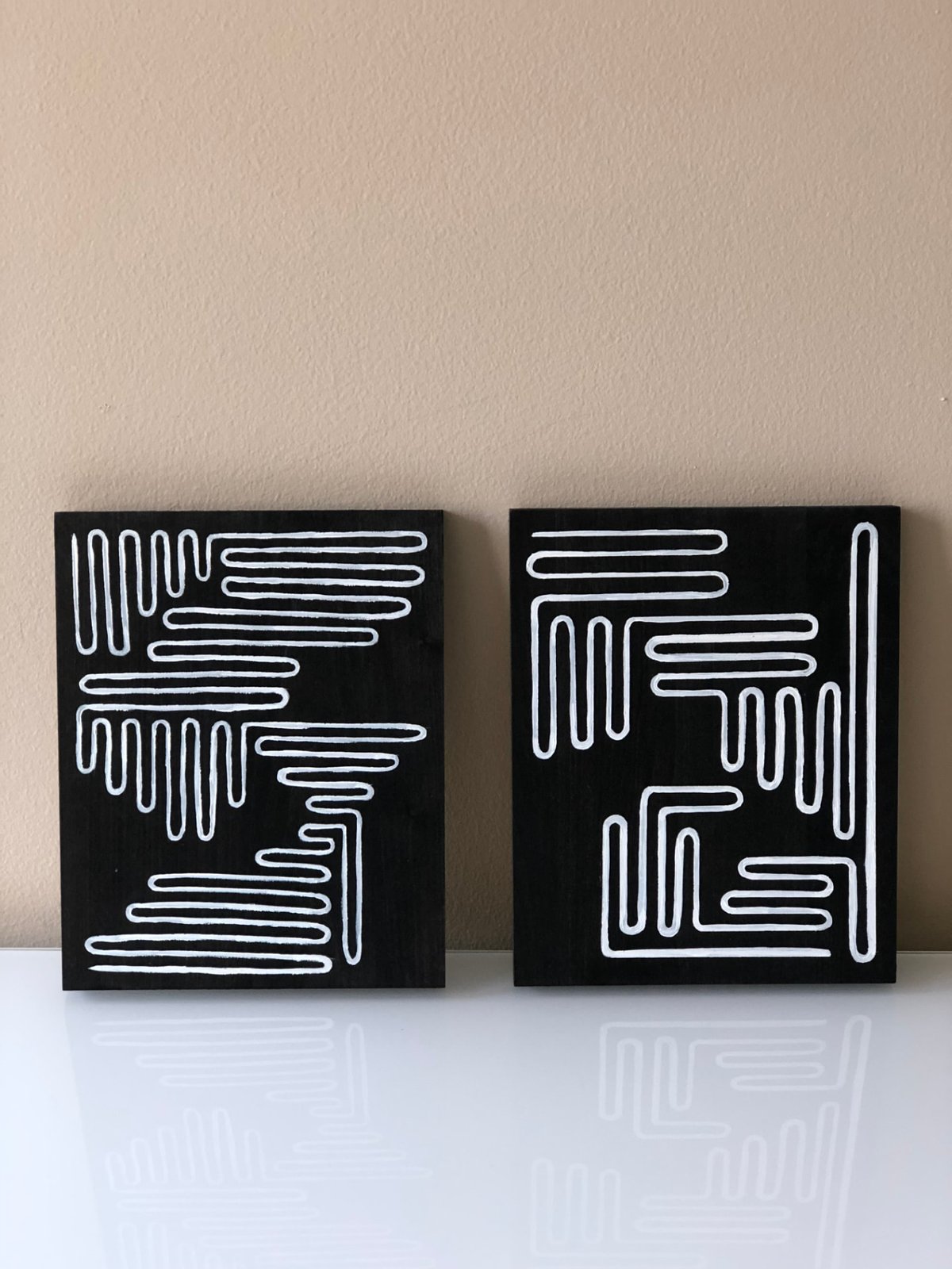 Original abstract artwork — Seed and Blossom (5 of 9)
