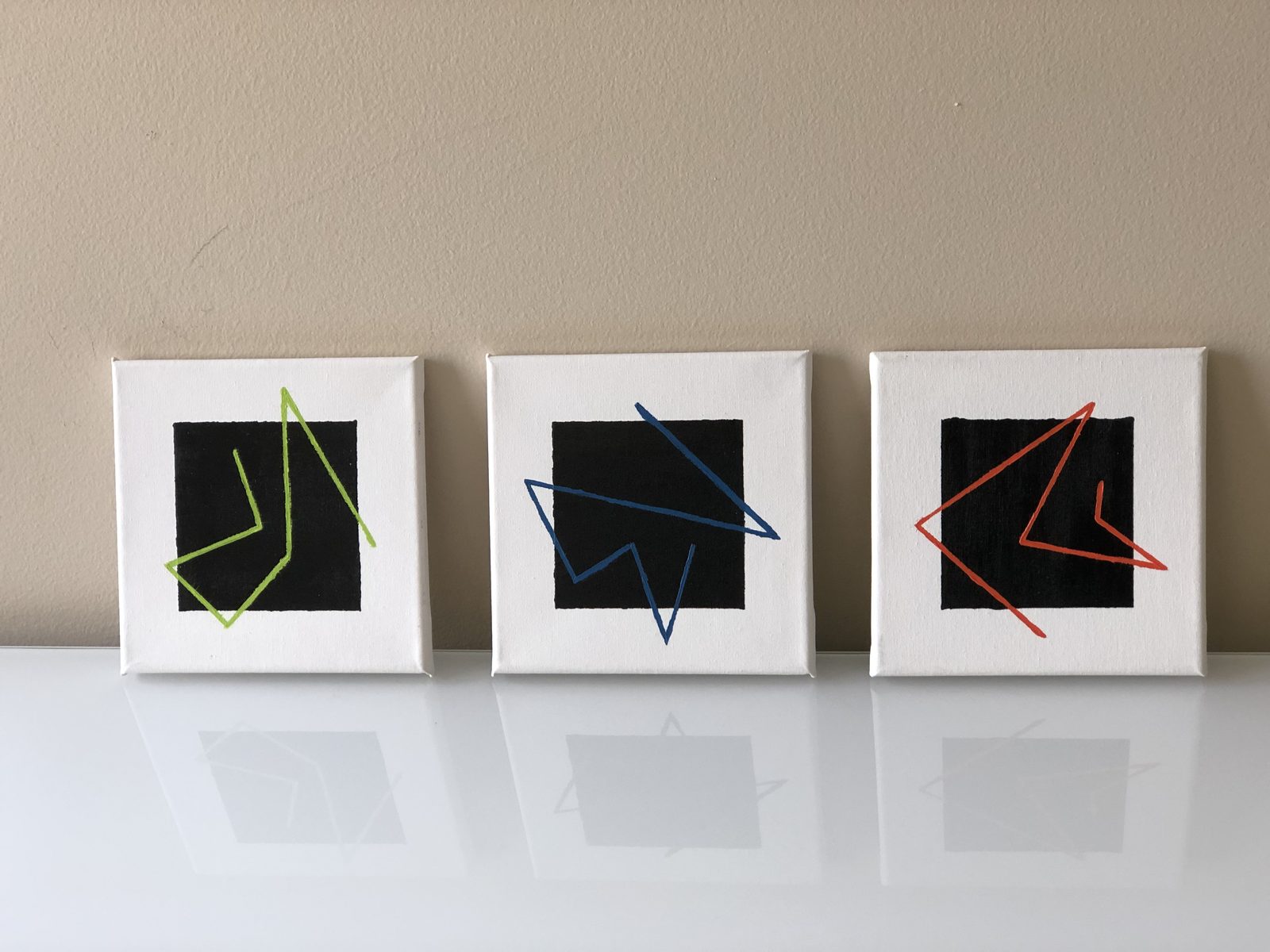 Original abstract artwork — Seed and Blossom (1 of 9)